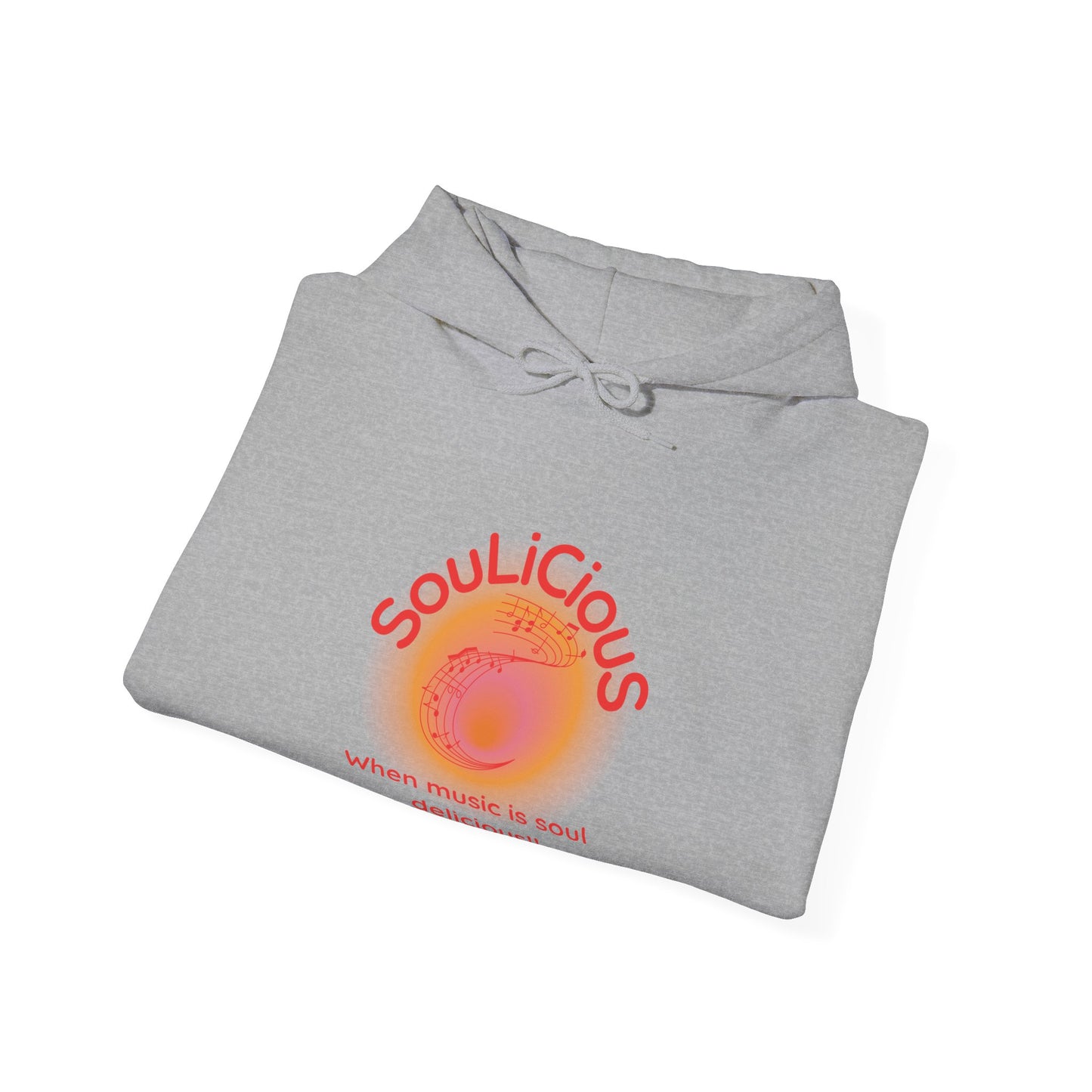 LoveJustJules - SouLiCiouS Style.. Front and Back Print Design - Unisex Hooded Sweatshirt