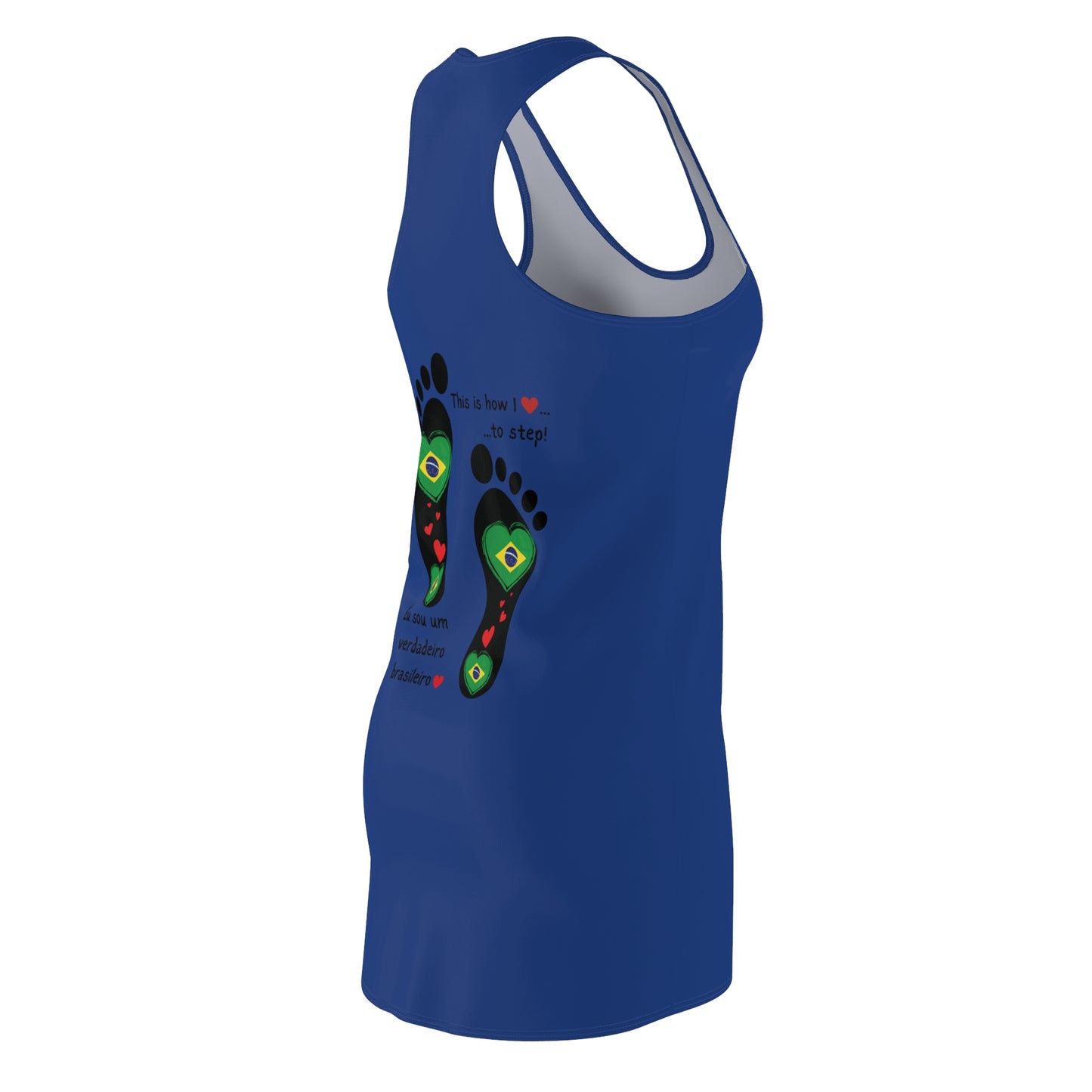 Women's Cut & Sew Racerback Dress (AOP)