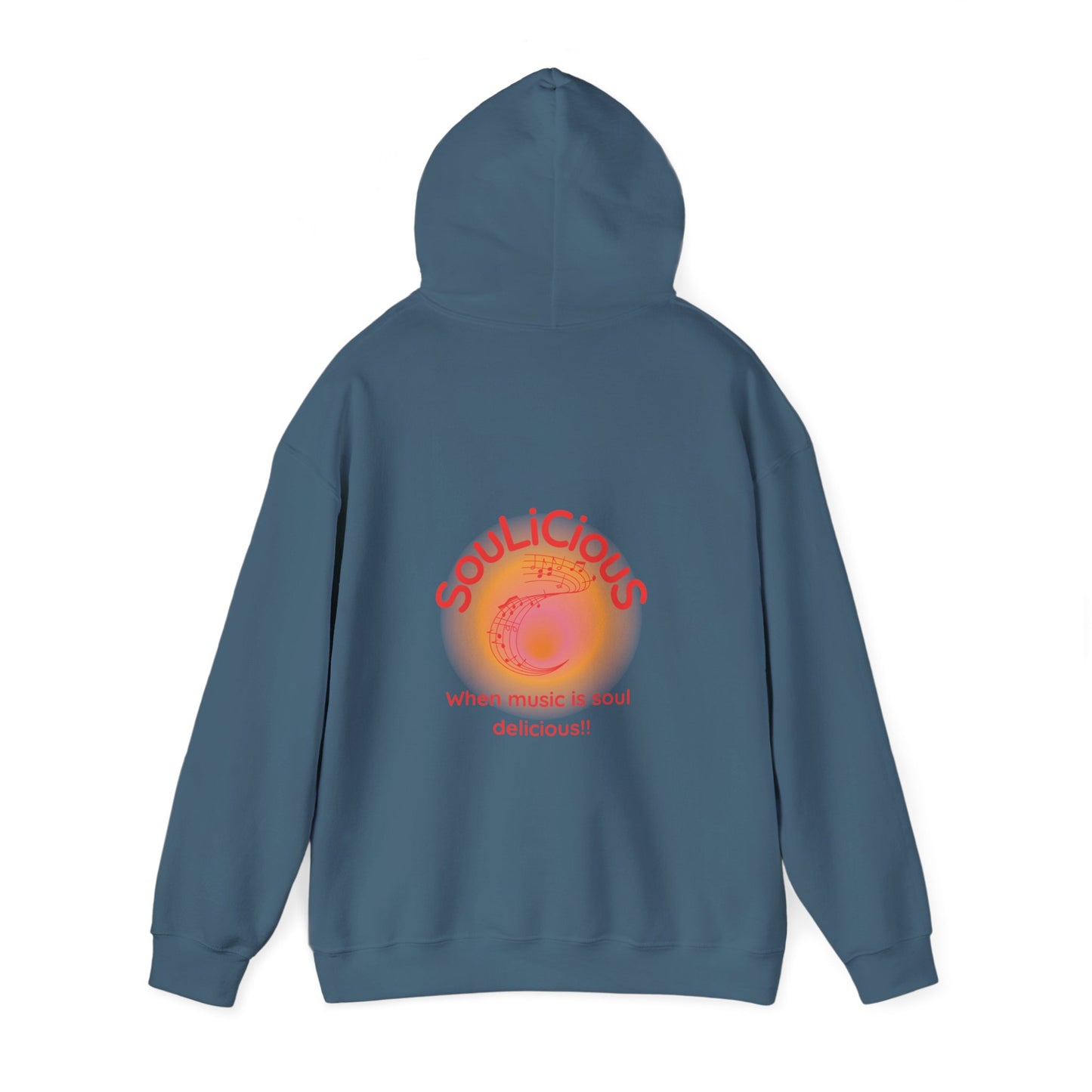 LoveJustJules - SouLiCiouS Style.. Front and Back Print Design - Unisex Hooded Sweatshirt