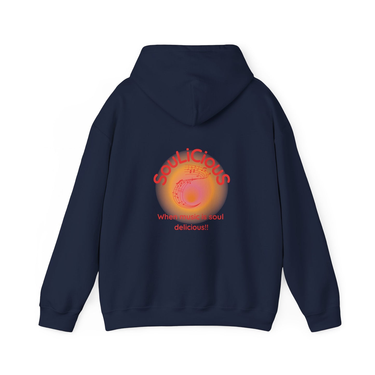 LoveJustJules - SouLiCiouS Style.. Front and Back Print Design - Unisex Hooded Sweatshirt