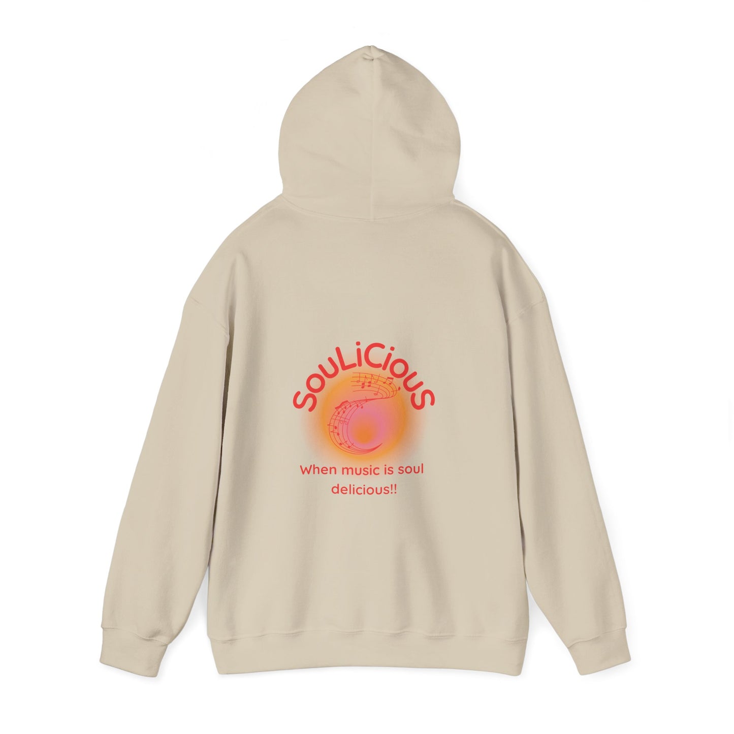 LoveJustJules - SouLiCiouS Style.. Front and Back Print Design - Unisex Hooded Sweatshirt