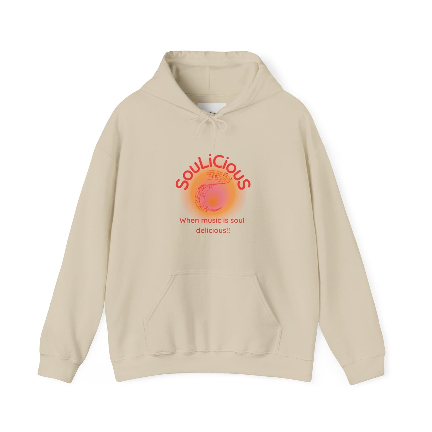 LoveJustJules - SouLiCiouS Style.. Front and Back Print Design - Unisex Hooded Sweatshirt