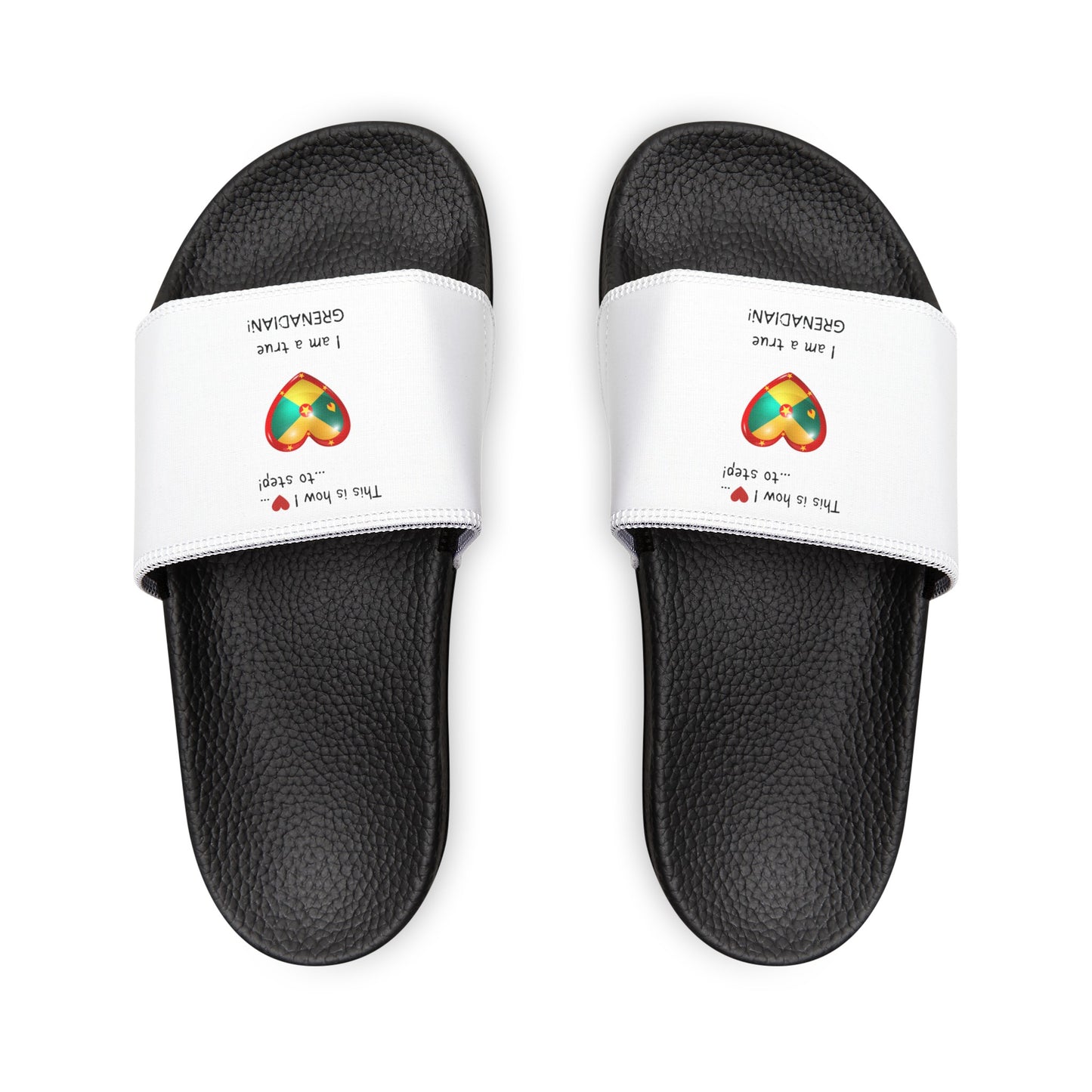 LoveJustJules Grenadian Heart-Shaped Flag Sliders