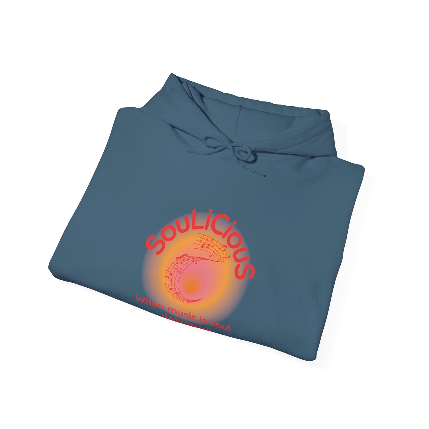 LoveJustJules - SouLiCiouS Style.. Front and Back Print Design - Unisex Hooded Sweatshirt