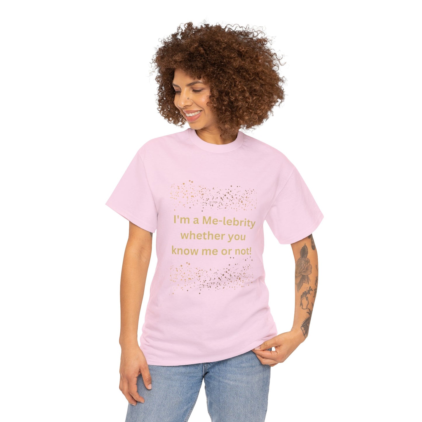 I'm a Me-lebrity... - Unisex Heavy Cotton Tee