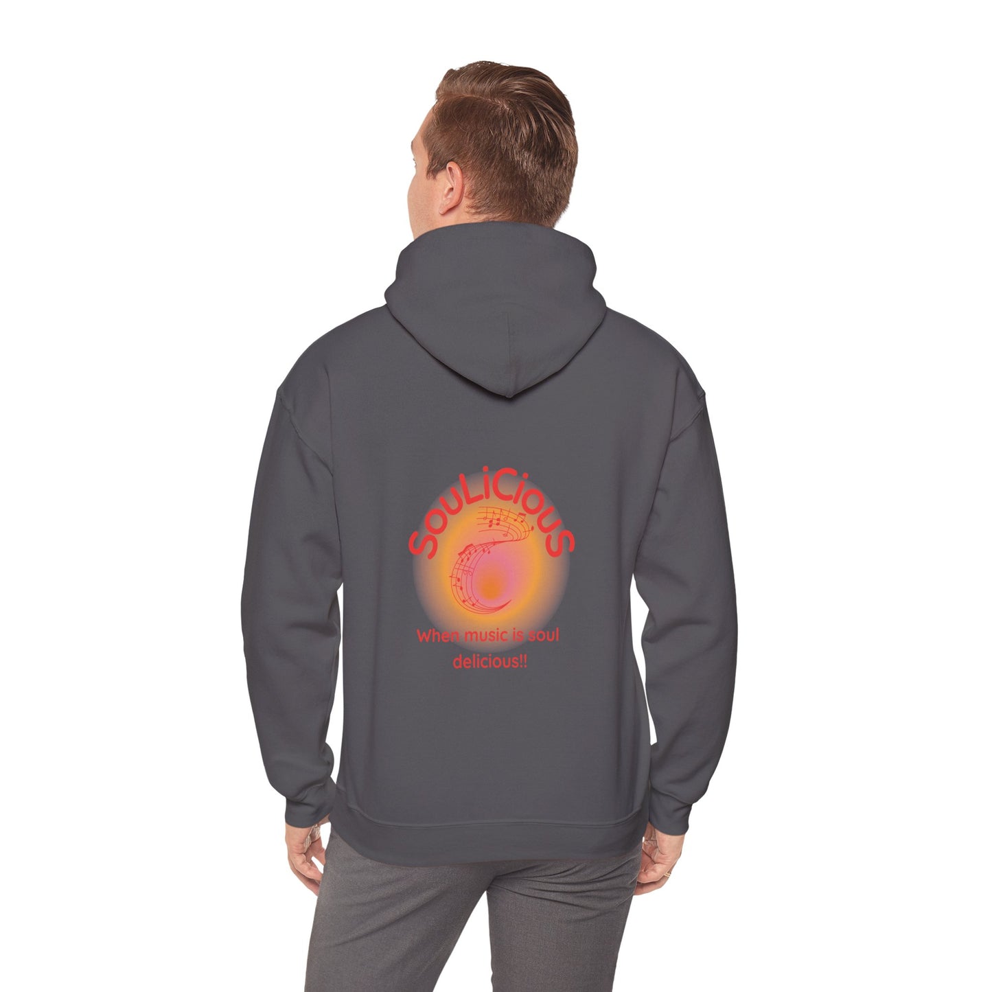 LoveJustJules - SouLiCiouS Style.. Front and Back Print Design - Unisex Hooded Sweatshirt