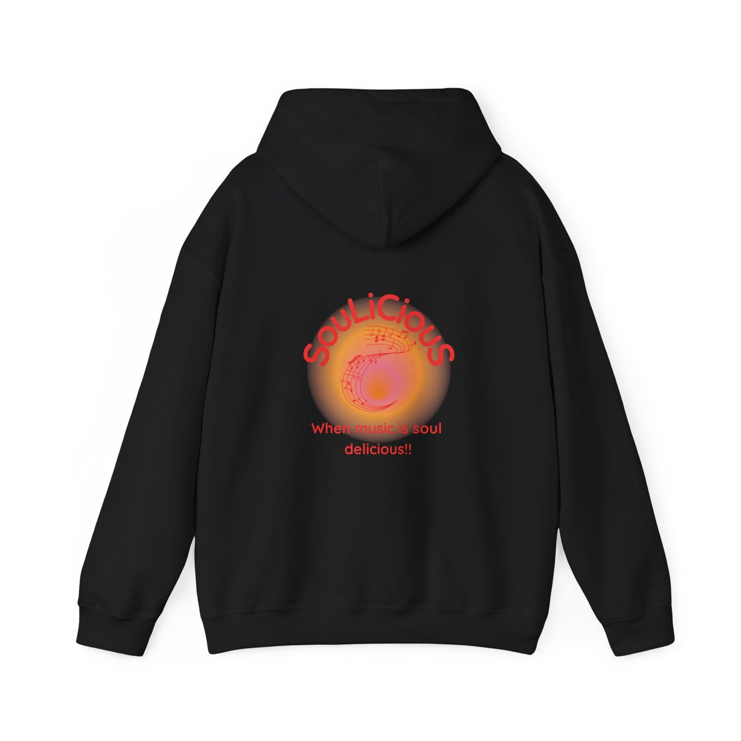 LoveJustJules - SouLiCiouS Style.. Front and Back Print Design - Unisex Hooded Sweatshirt