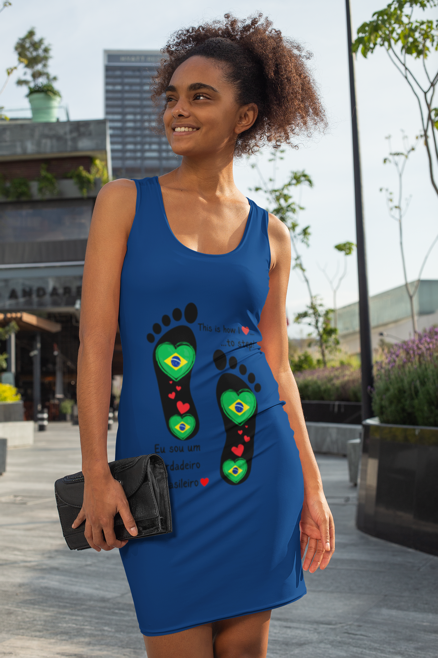 Women's Cut & Sew Racerback Dress (AOP)