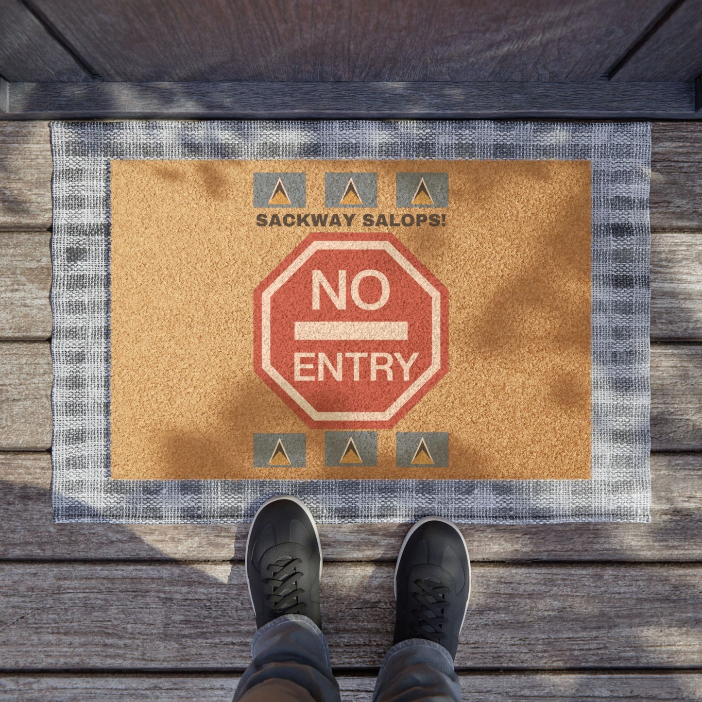 St. Lucian Patois, Kweyol, Creole Humorous Doormat