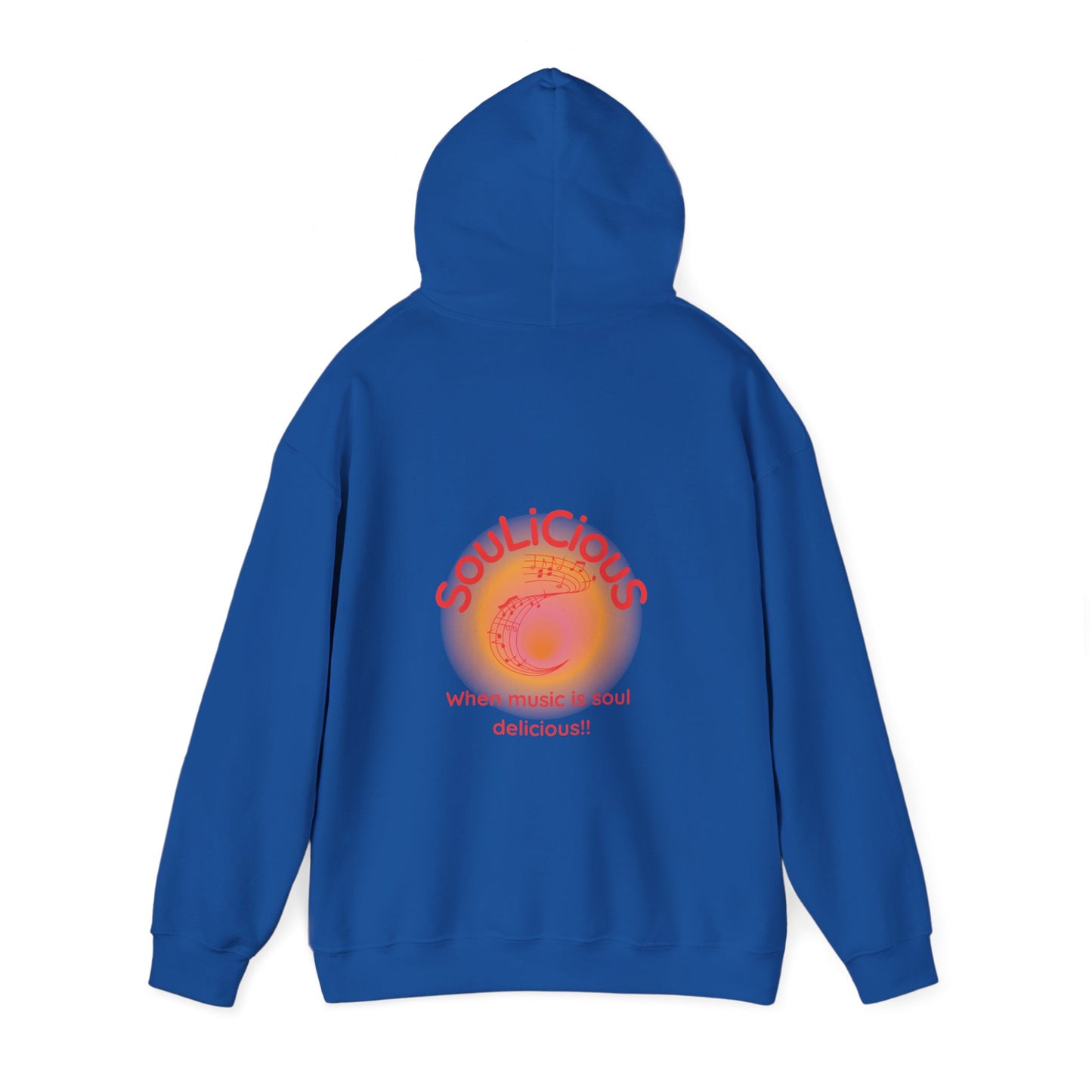 LoveJustJules - SouLiCiouS Style.. Front and Back Print Design - Unisex Hooded Sweatshirt