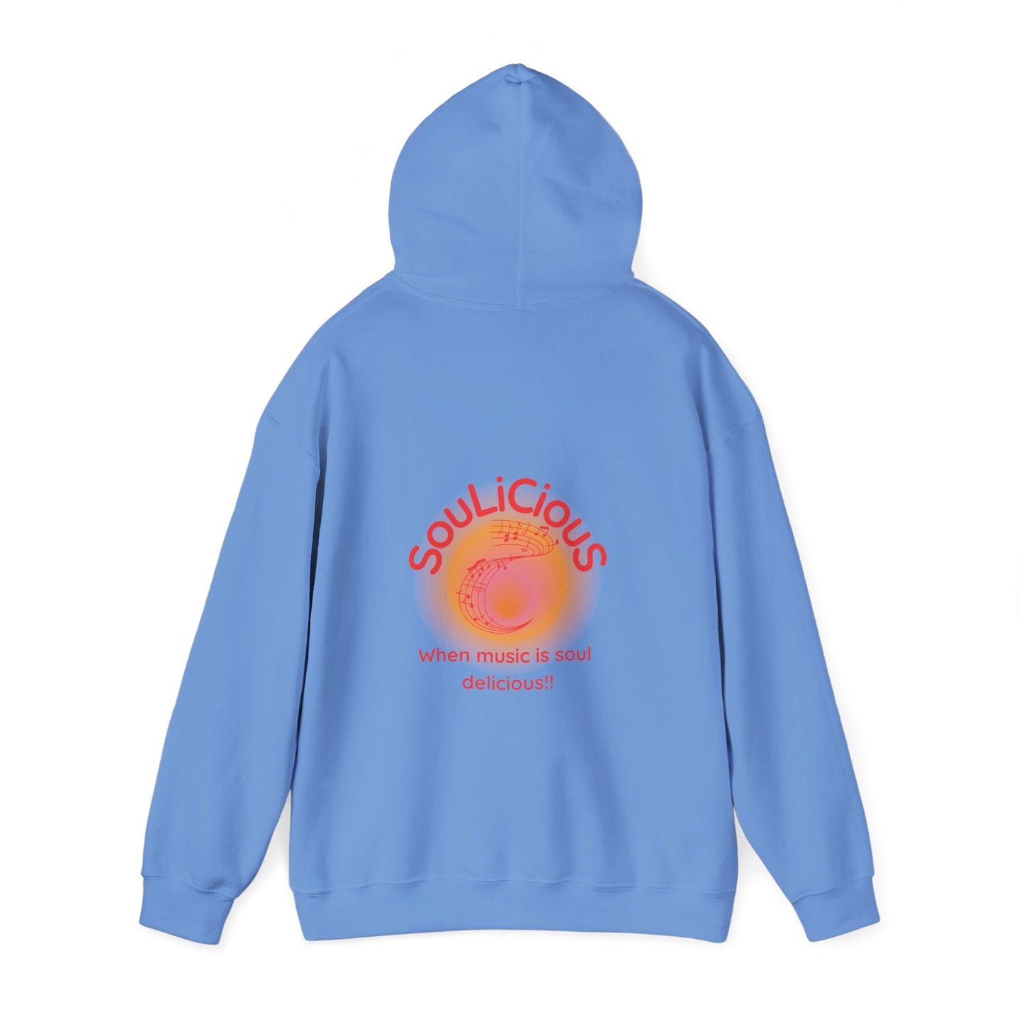 LoveJustJules - SouLiCiouS Style.. Front and Back Print Design - Unisex Hooded Sweatshirt
