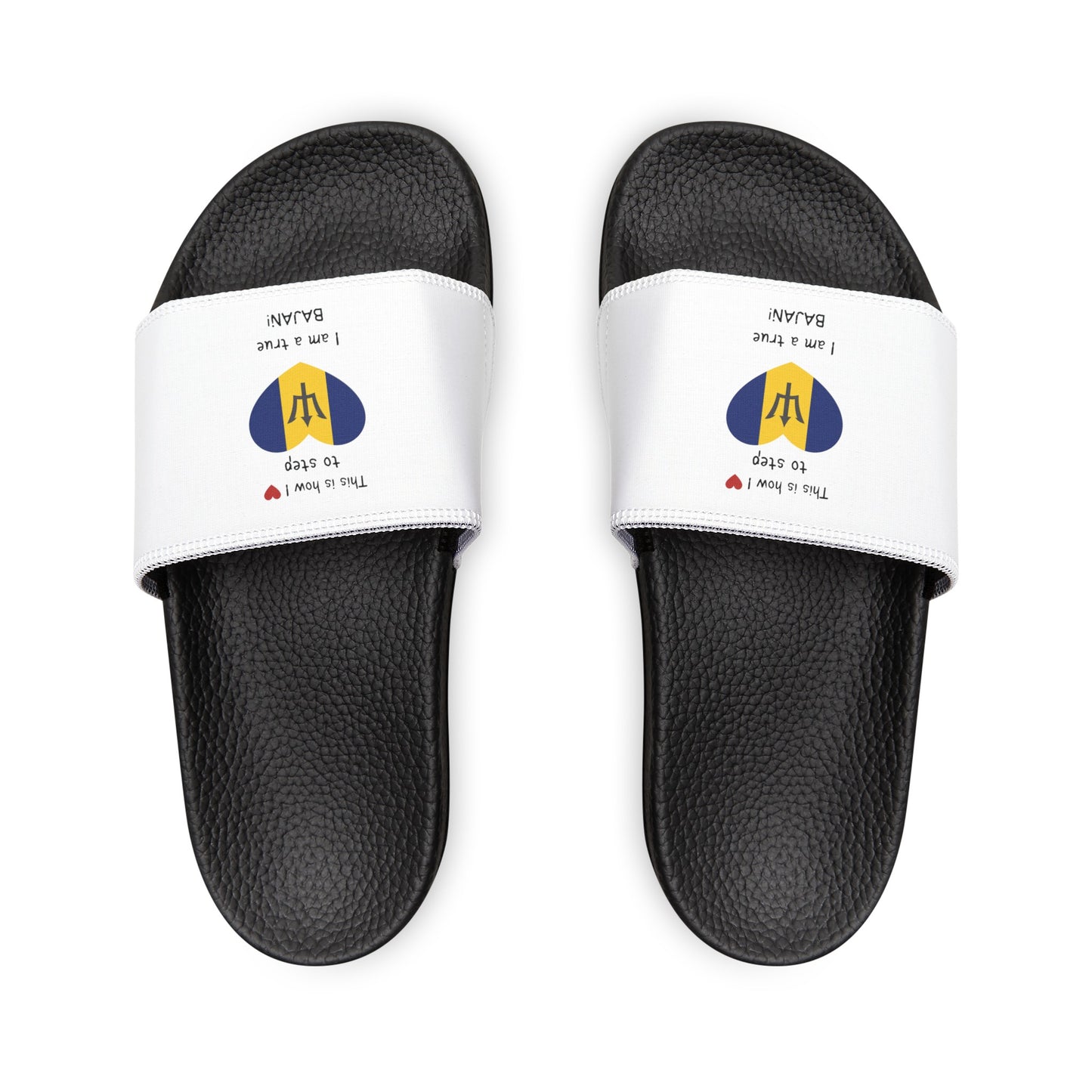 Men's Removable-Strap Sandals - Heart of Barbados Sliders