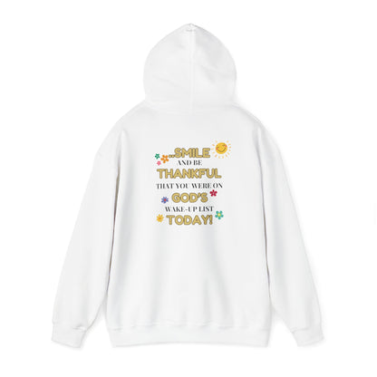 “Reasons to Be Thankful” Unisex Heavy Blend Hooded Sweatshirt – Cozy & Inspirational By LoveJustJules