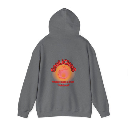LoveJustJules - SouLiCiouS Style.. Front and Back Print Design - Unisex Hooded Sweatshirt