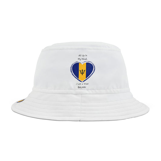 Bucket Hat/Fisherman's Hat - Heart of Barbados Bucket Hat