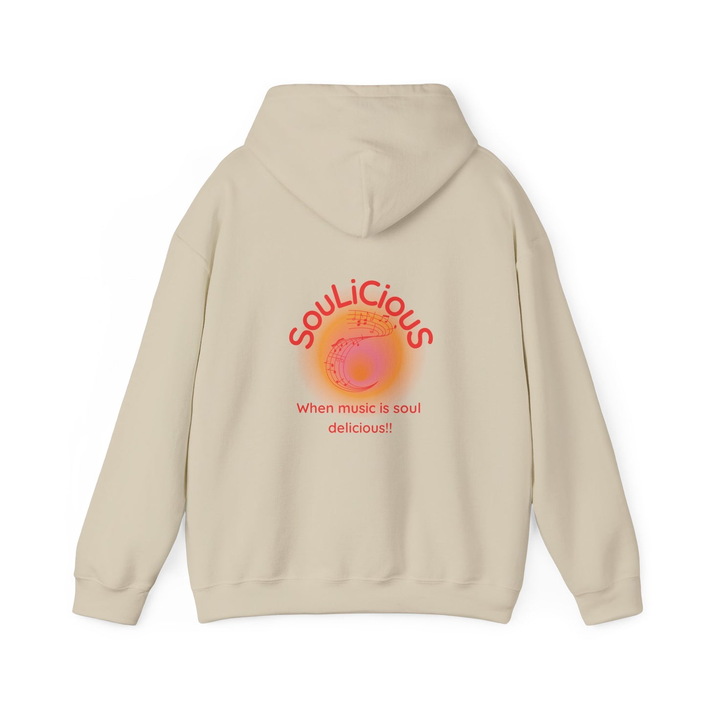 LoveJustJules - SouLiCiouS Style.. Front and Back Print Design - Unisex Hooded Sweatshirt