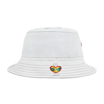 LoveJustJules Grenadian Heart Flag Bucket Hat