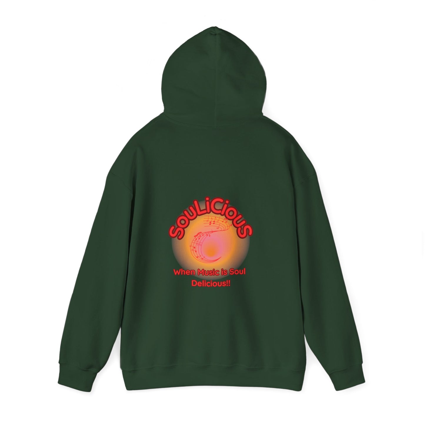 LoveJustJules - SouLiCiouS Style.. Front and Back Print Design - Unisex Hooded Sweatshirt