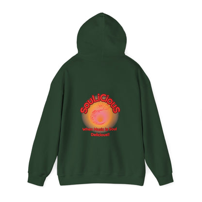 LoveJustJules - SouLiCiouS Style.. Front and Back Print Design - Unisex Hooded Sweatshirt