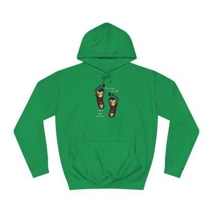 LoveJustJules Grenada Heart Flag Hoodie: Embrace Your Grenadian Pride