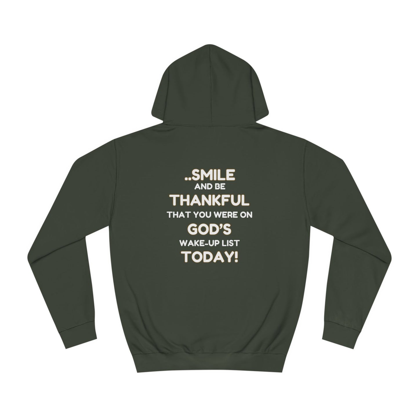 Inspirational Unisex Hoodie – “Reasons to Be Thankful” By LoveJustJules