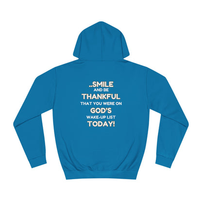 Inspirational Unisex Hoodie – “Reasons to Be Thankful” By LoveJustJules