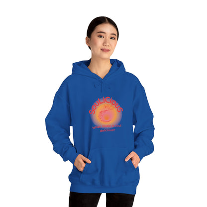 LoveJustJules - SouLiCiouS Style.. Front and Back Print Design - Unisex Hooded Sweatshirt