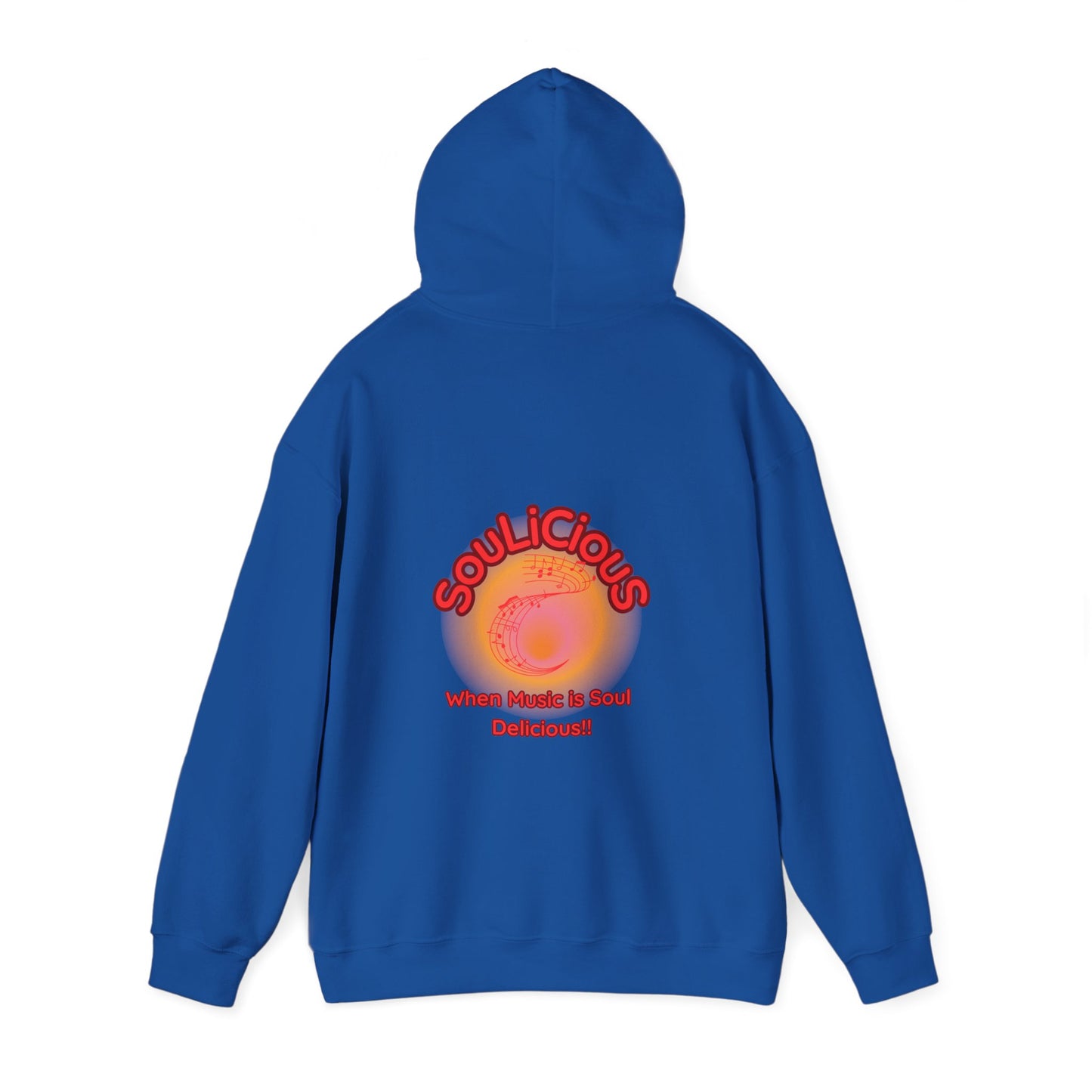 LoveJustJules - SouLiCiouS Style.. Front and Back Print Design - Unisex Hooded Sweatshirt