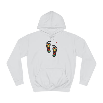 LoveJustJules Grenada Heart Flag Hoodie: Embrace Your Grenadian Pride