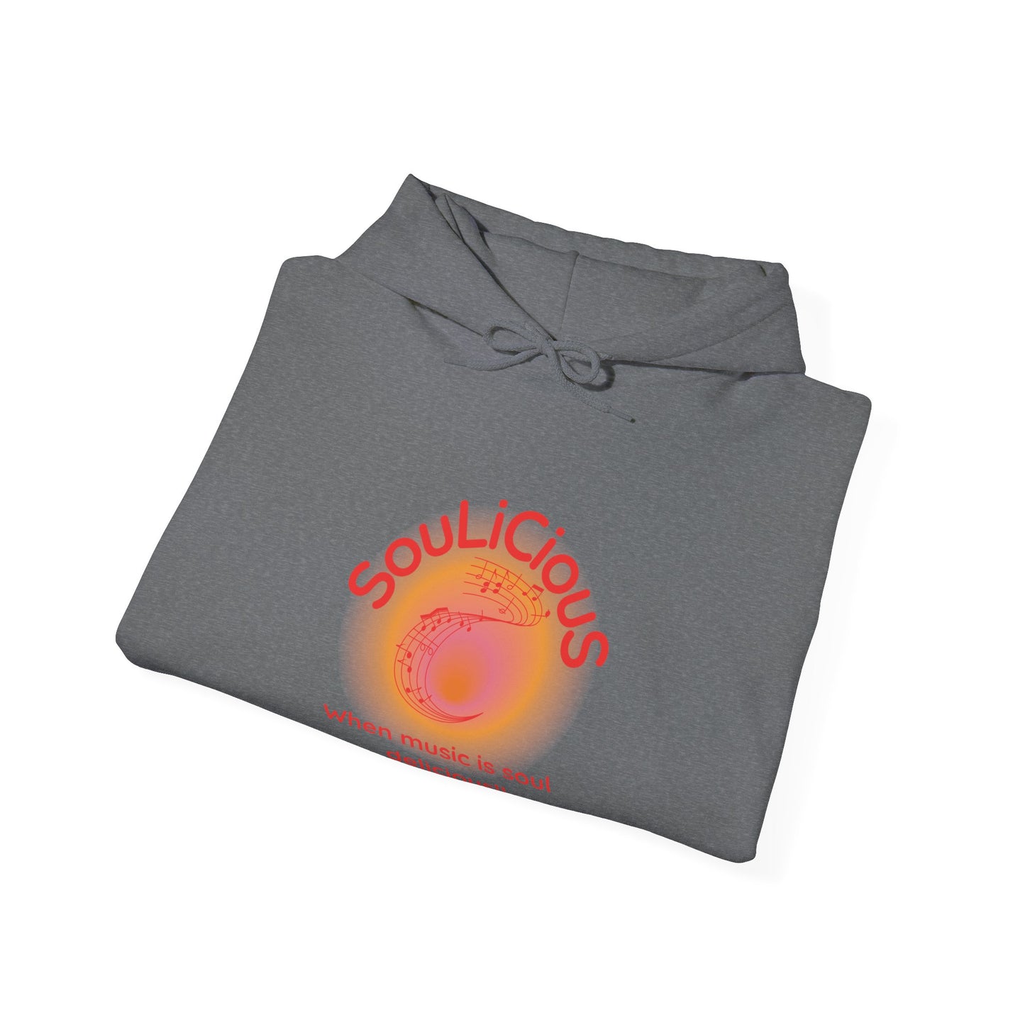 LoveJustJules - SouLiCiouS Style.. Front and Back Print Design - Unisex Hooded Sweatshirt