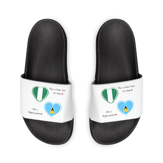 NigerLucian Sliders - Combining the flags of Nigeria & St. Lucia in one design to represent dual-nationality pride.