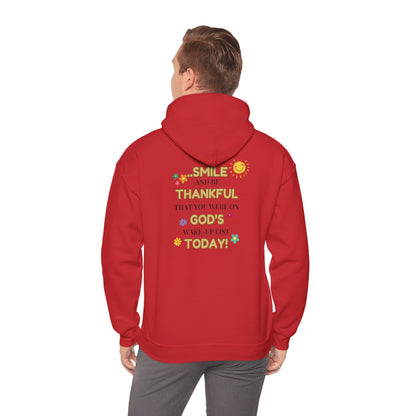 “Reasons to Be Thankful” Unisex Heavy Blend Hooded Sweatshirt – Cozy & Inspirational By LoveJustJules