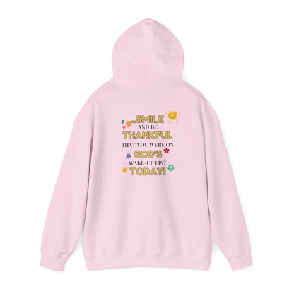 “Reasons to Be Thankful” Unisex Heavy Blend Hooded Sweatshirt – Cozy & Inspirational By LoveJustJules