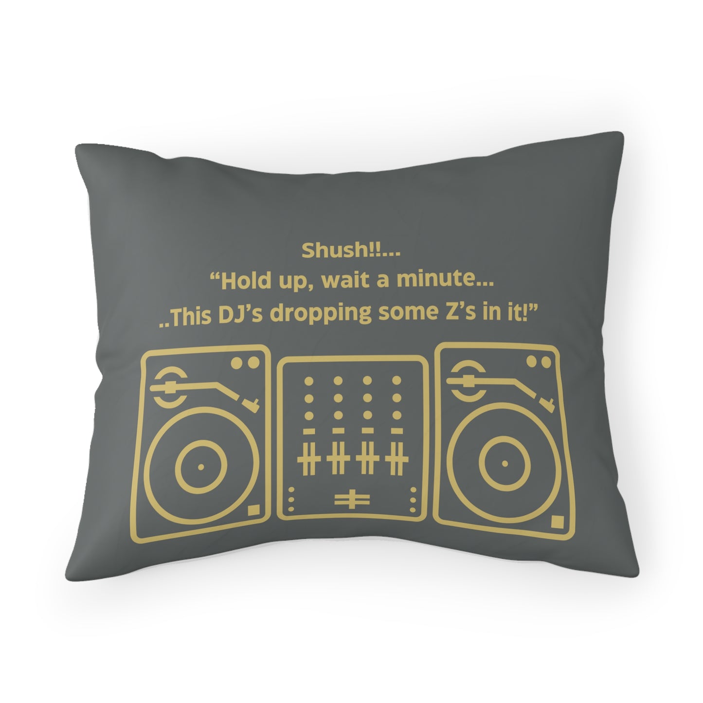 DJ-Inspired Pillow Sham Pillow Case | Unique Sleep Accessories