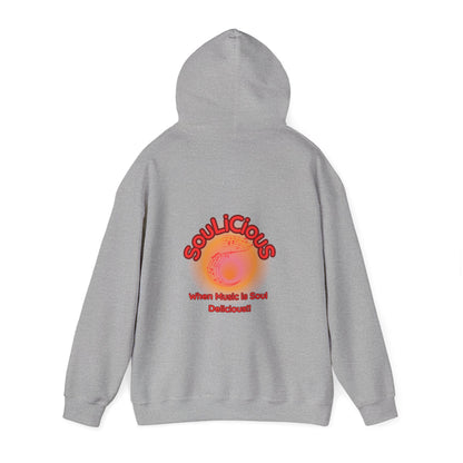 LoveJustJules - SouLiCiouS Style.. Front and Back Print Design - Unisex Hooded Sweatshirt