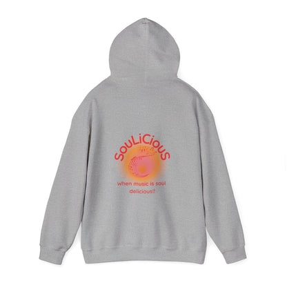 LoveJustJules - SouLiCiouS Style.. Front and Back Print Design - Unisex Hooded Sweatshirt
