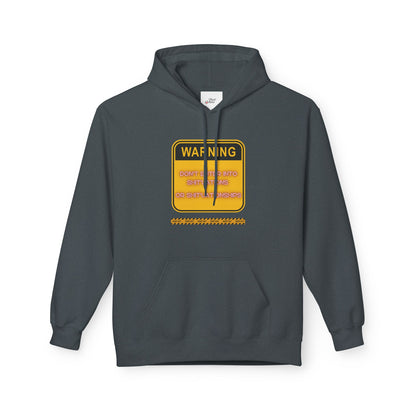 Bold Warning Sign Hoodie -"DON'T ENTER INTO SHIT'UATIONS OR SHIT'UATIONSHIPS!" – Empowering, Humorous, and Stylish Apparel