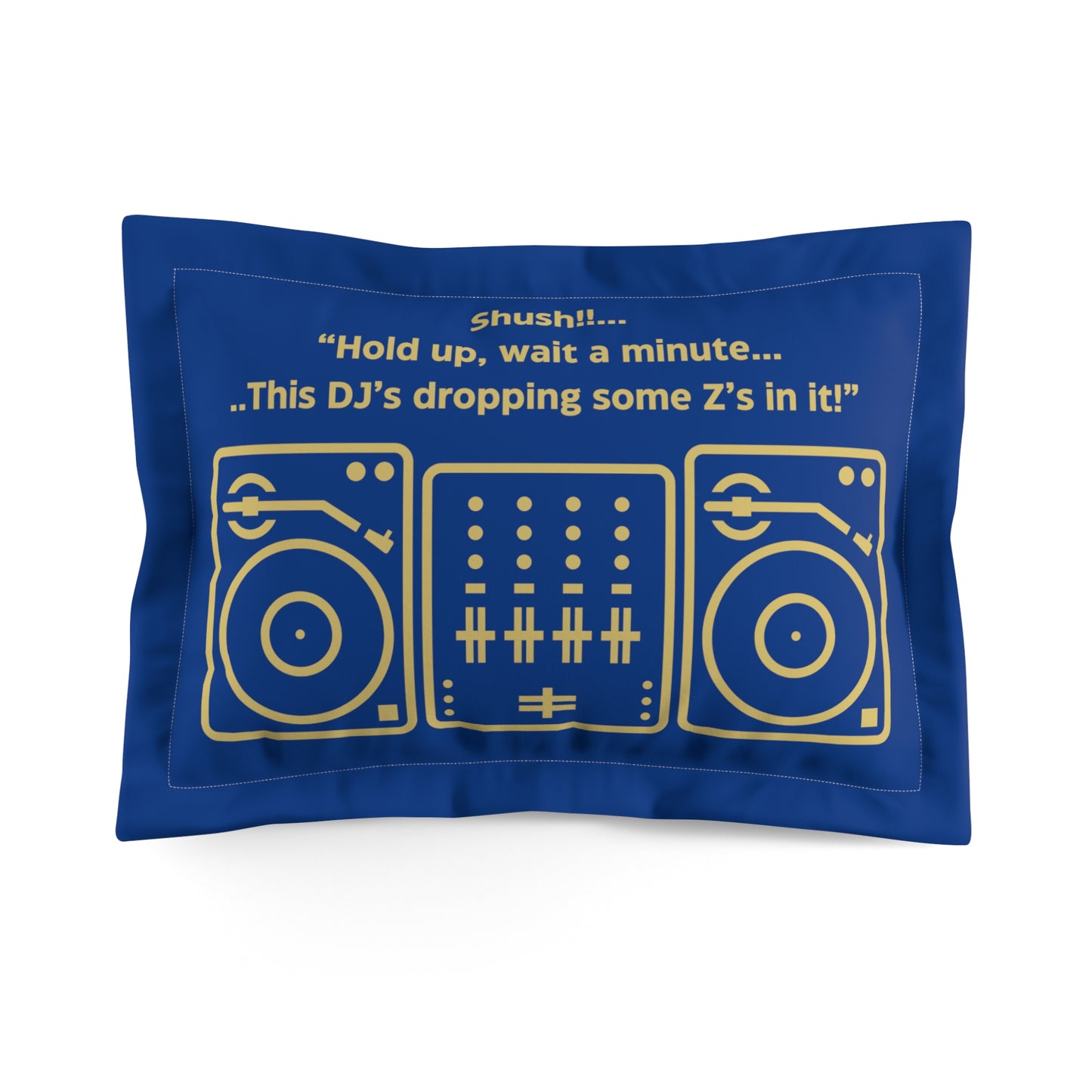 DJ-Inspired Pillow Sham Pillow Case | Unique Sleep Accessories