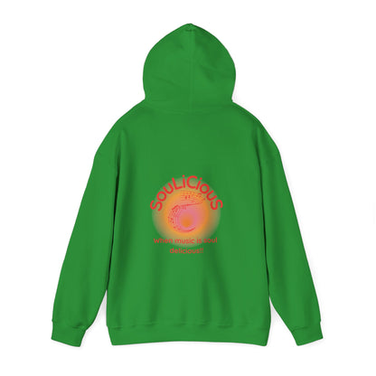 LoveJustJules - SouLiCiouS Style.. Front and Back Print Design - Unisex Hooded Sweatshirt