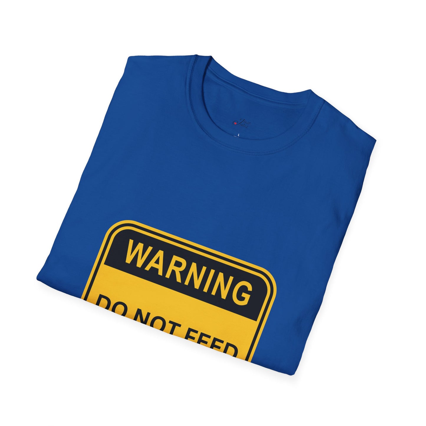 Unisex Softstyle T-Shirt - Patois Humour - DO NOT FEED THE SALOPS - Warning Sign Top