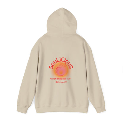 LoveJustJules - SouLiCiouS Style.. Front and Back Print Design - Unisex Hooded Sweatshirt