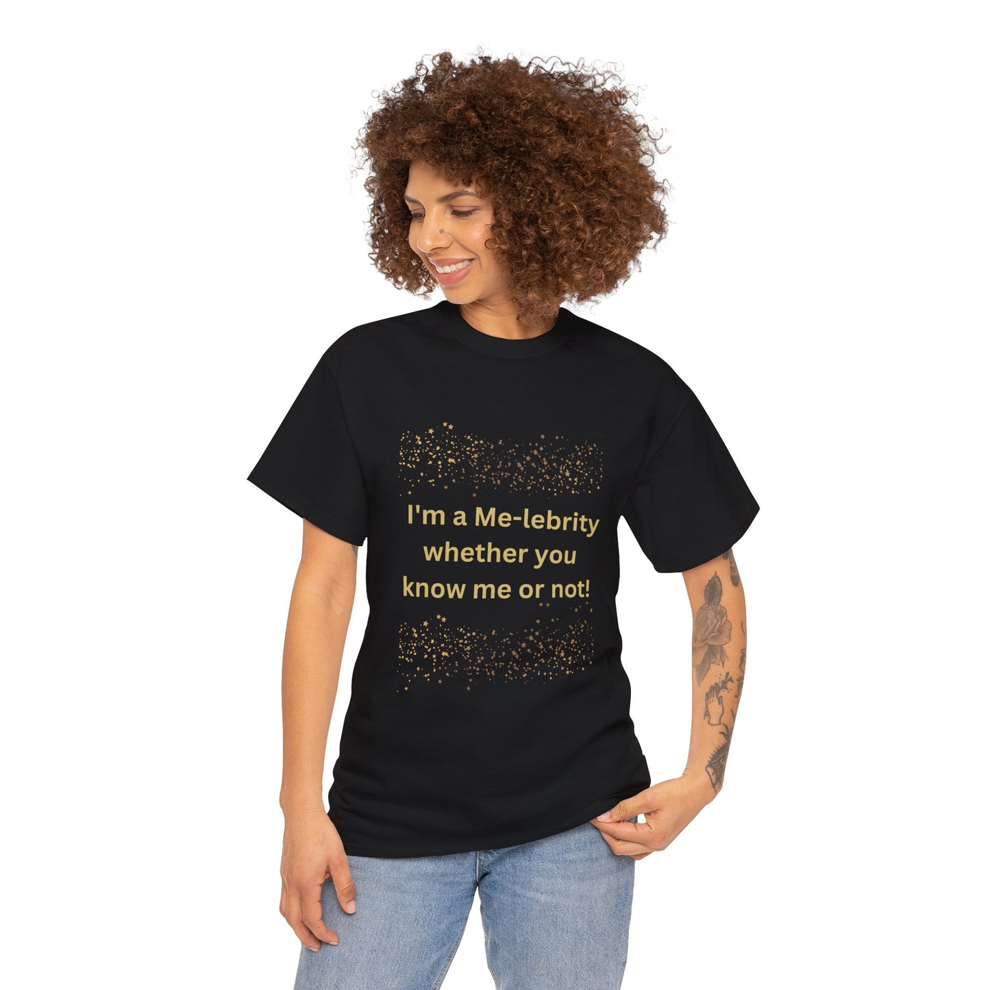 I'm a Me-lebrity... - Unisex Heavy Cotton Tee