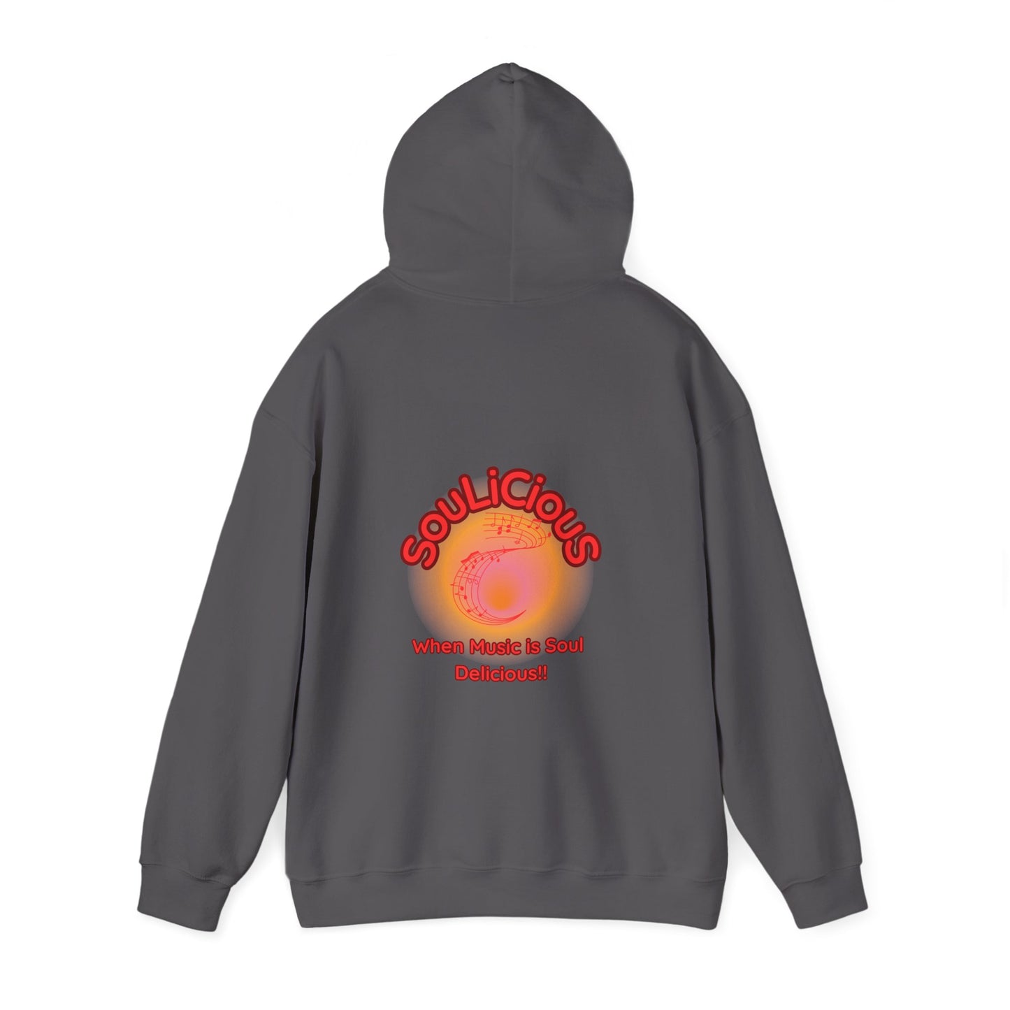LoveJustJules - SouLiCiouS Style.. Front and Back Print Design - Unisex Hooded Sweatshirt