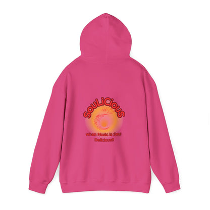 LoveJustJules - SouLiCiouS Style.. Front and Back Print Design - Unisex Hooded Sweatshirt