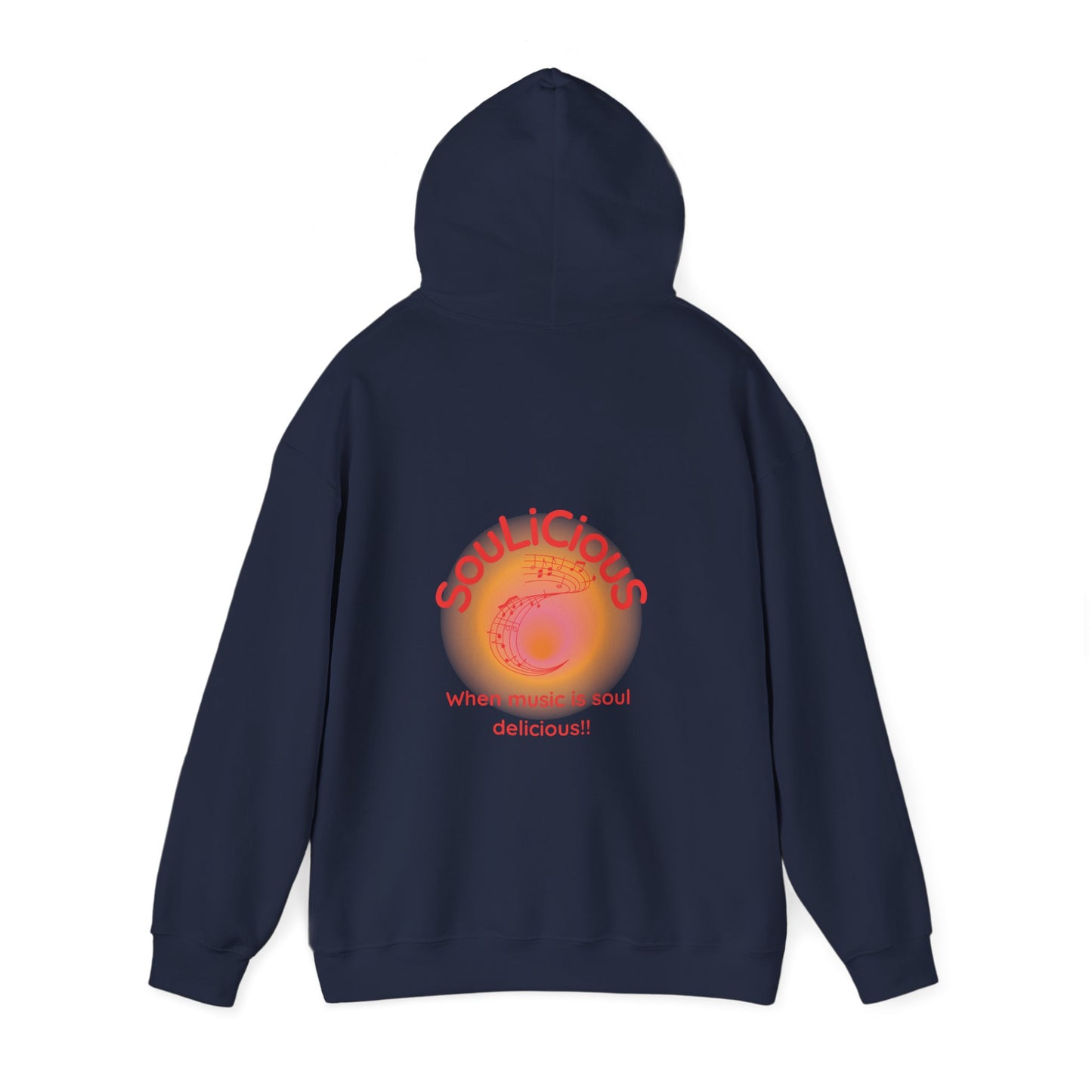 LoveJustJules - SouLiCiouS Style.. Front and Back Print Design - Unisex Hooded Sweatshirt