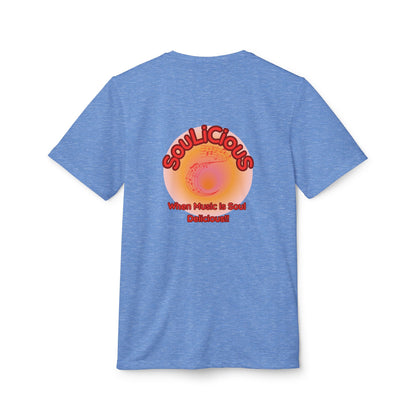 Unisex T-shirt - Adidas branded SouLiCiouS Top - LoveJustJules - Exclusive, Custom-Designed Apparel
