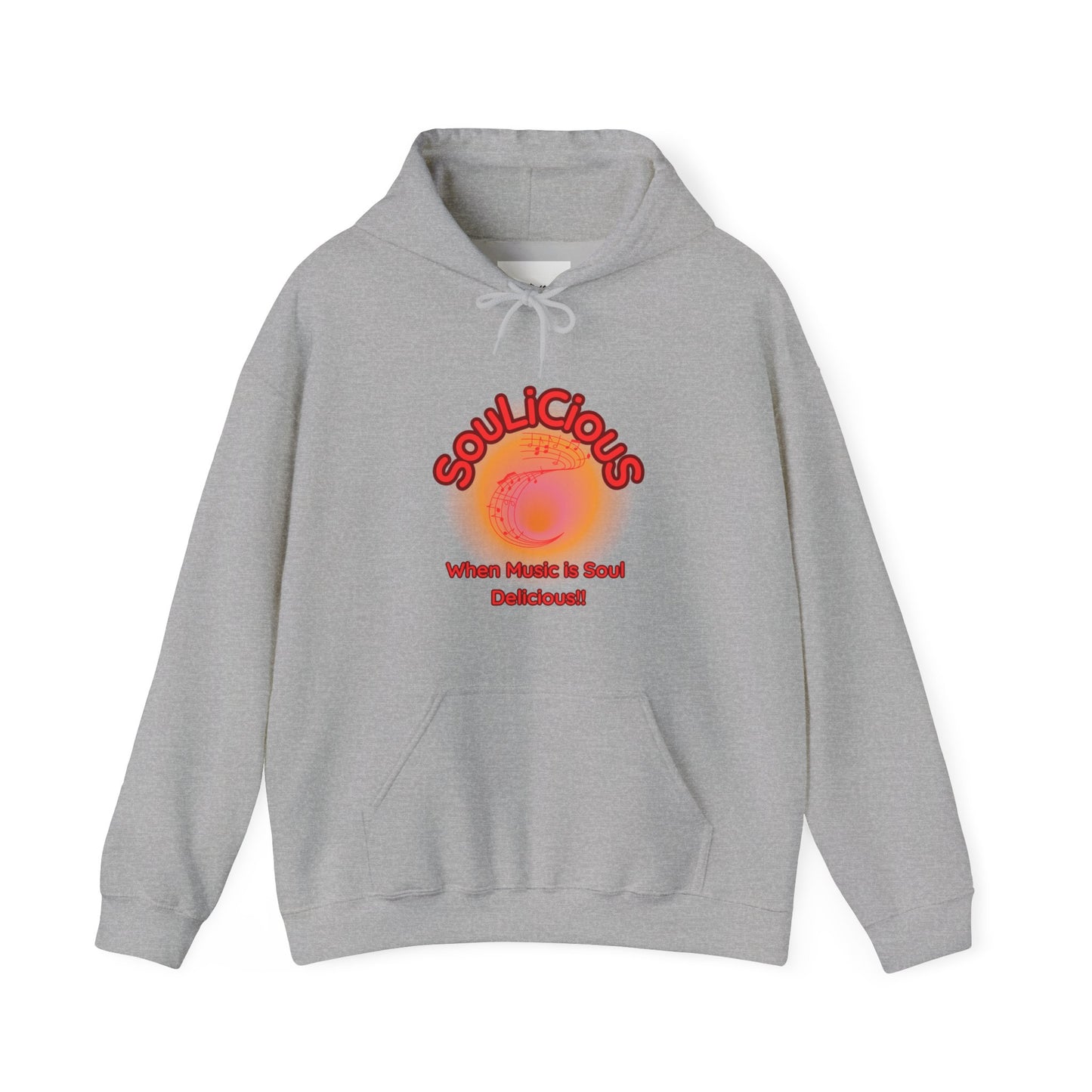 LoveJustJules - SouLiCiouS Style.. Front and Back Print Design - Unisex Hooded Sweatshirt