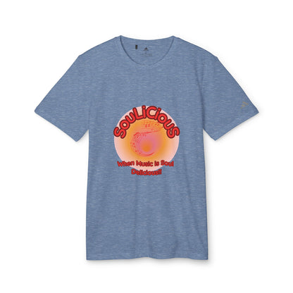 Unisex T-shirt - Adidas branded SouLiCiouS Top - LoveJustJules - Exclusive, Custom-Designed Apparel