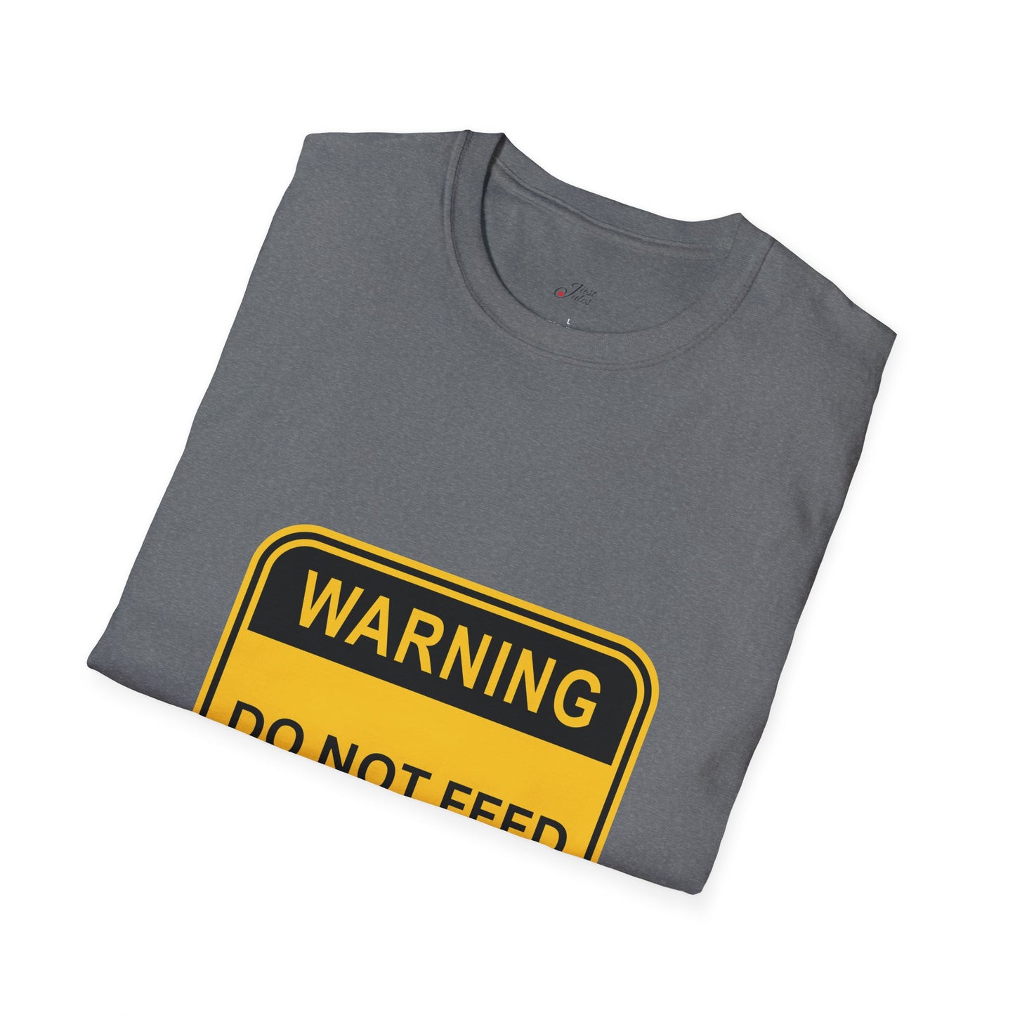 Unisex Softstyle T-Shirt - Patois Humour - DO NOT FEED THE SALOPS - Warning Sign Top