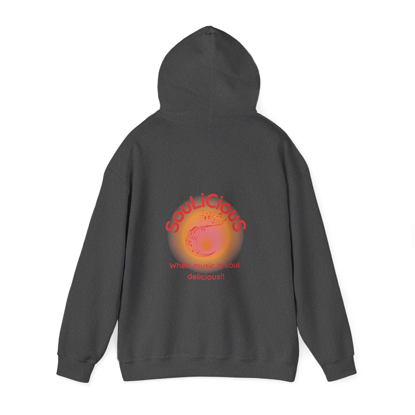 LoveJustJules - SouLiCiouS Style.. Front and Back Print Design - Unisex Hooded Sweatshirt